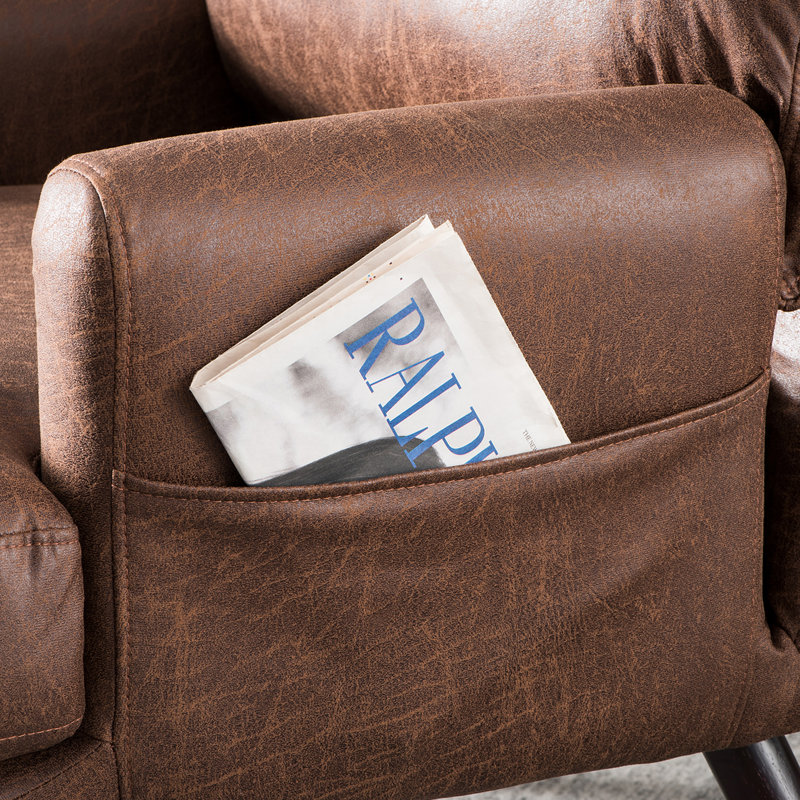 17 Stories Jhonie 74.98Cm Wide Tufted Lounge Chair and